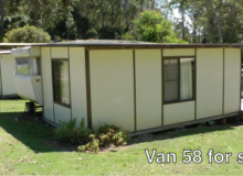 On site caravan for sale on site 58